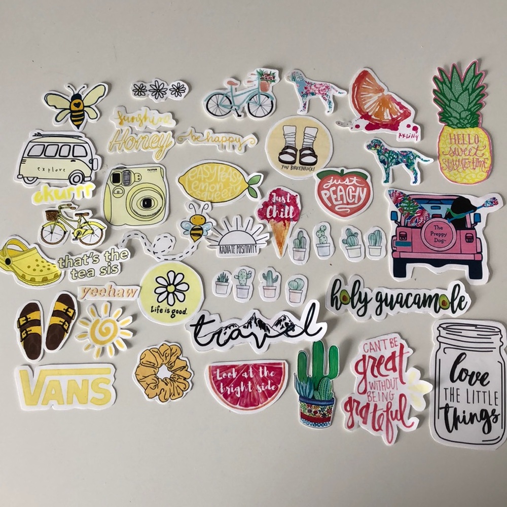 Vinyl stickers